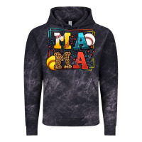 Cloud Black Leopard Softball And Baseball Mama Mother's Day Vintage Hoodie - LillyAllenDesigns