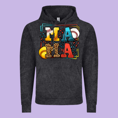 Leopard Softball And Baseball Mama Mother's Day Vintage Hoodie Designed By Lillyallendesigns