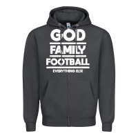 Smoke god family football christian faith shirt Zipper Hoodie - baoMotion