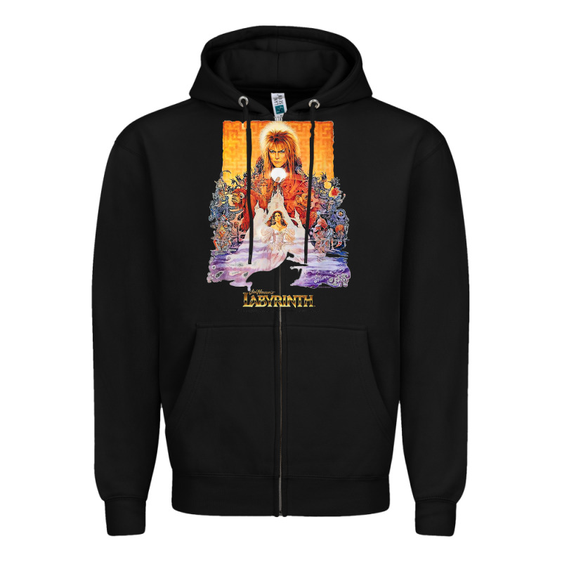 Labyrinth Movie Poster T Shirt Zipper Hoodie by baoMotion | Teevron