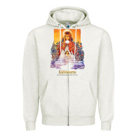 Oatmeal Heather labyrinth movie poster t shirt Zipper Hoodie - baoMotion