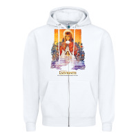 White labyrinth movie poster t shirt Zipper Hoodie - baoMotion