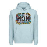 Blue Mist wife mom boss Premium Hoodie - SublimationCraftShop