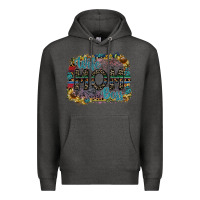 Charcoal Heather wife mom boss Premium Hoodie - SublimationCraftShop