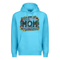 Ocean Blue wife mom boss Premium Hoodie - SublimationCraftShop