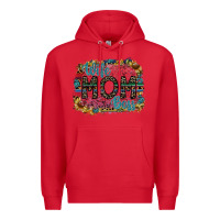 Red wife mom boss Premium Hoodie - SublimationCraftShop