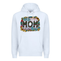 White wife mom boss Premium Hoodie - SublimationCraftShop