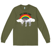 Army Green Best Daddy Ever Long Sleeve Tee - Bettercallsaul