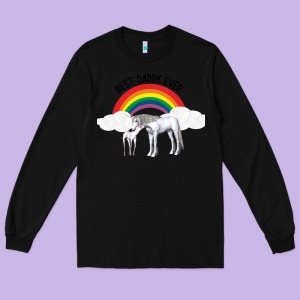 Best Daddy Ever Long Sleeve Tee Designed By Bettercallsaul