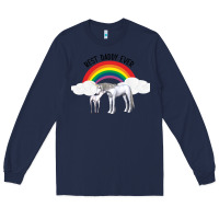 Navy Best Daddy Ever Long Sleeve Tee - Bettercallsaul