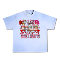 Grape Ice Valentine's Day My Class Is Full Of Sweet Hearts Urban Heavy Tee - FaDigitalArtStudio