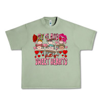 Oil Green Valentine's Day My Class Is Full Of Sweet Hearts Urban Heavy Tee - FaDigitalArtStudio