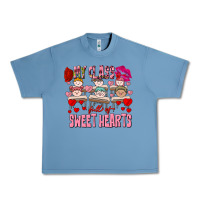 Pebble Blue Valentine's Day My Class Is Full Of Sweet Hearts Urban Heavy Tee - FaDigitalArtStudio