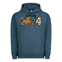 Pigment Midnight Navy Western Senior 2024 cow Urban Hoodie - RanaPortraitStore