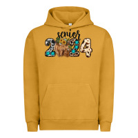 Pigment Peanut Butter Western Senior 2024 cow Urban Hoodie - RanaPortraitStore