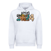 White Western Senior 2024 cow Urban Hoodie - RanaPortraitStore