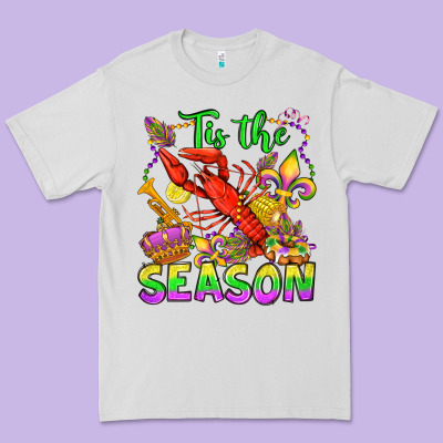 Tis The Season Mardi Gras Olivia Premium Tee Designed By Oliviacreatesart