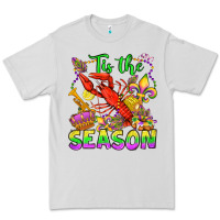 Dove Grey tis the season mardi gras olivia Premium Tee - OliviaCreatesArt