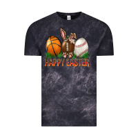 Cloud Black Happy Easter Sports Vintage Tee - BundleAndBundleShop