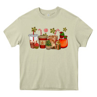 Mossy christmas cup cakes coffee cups Heavy Core Tee - CowGirlArtShop