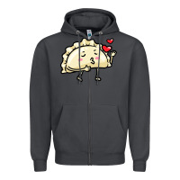 Smoke pierogi lovers t  shirt pierogi kawaii emoticon polish food dyngus day Zipper Hoodie - baoMotion