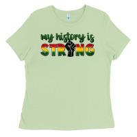 Matcha My history is strong Ladies Tee - FaDigitalArtStudio