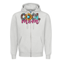 Dove Grey cool mom Zipper Hoodie - JahusDesignShop
