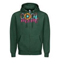 Sports Green cool mom Zipper Hoodie - JahusDesignShop