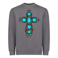 Storm gemstone leopard cross Heavyweight Sweatshirt - JahusDesignShop