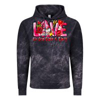 Cloud Black Love Valentines Day Gnome Vintage Hoodie - CowhideDigitalArt