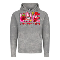 Cloud Rock Love Valentines Day Gnome Vintage Hoodie - CowhideDigitalArt