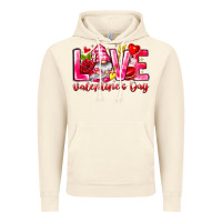 Vintage Artic Love Valentines Day Gnome Vintage Hoodie - CowhideDigitalArt