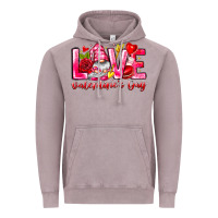 Vintage Zinc Love Valentines Day Gnome Vintage Hoodie - CowhideDigitalArt