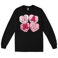 Black mama candy hearts Long Sleeve Tee - LillyAllenDesigns