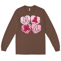 Chestnut mama candy hearts Long Sleeve Tee - LillyAllenDesigns