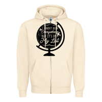 Sandshell i haven't been everywhere but it's on my list travel t shirt Zipper Hoodie - baoMotion