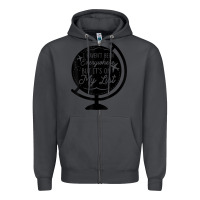 Smoke i haven't been everywhere but it's on my list travel t shirt Zipper Hoodie - baoMotion