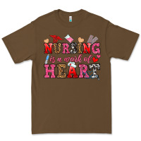 Cacao nursing is a work of heart Premium Tee - OliviaCreatesArt