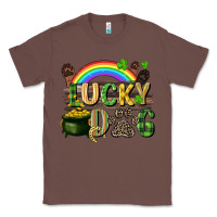 Chestnut Lucky dog St. Patrick's Day Classic Tee - CowGirlArtShop