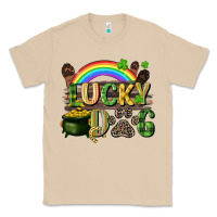 Mushroom Lucky dog St. Patrick's Day Classic Tee - CowGirlArtShop