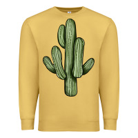 Antique Gold cactus Premium Sweatshirt - JahusDesignShop