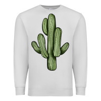 Dove Grey cactus Premium Sweatshirt - JahusDesignShop