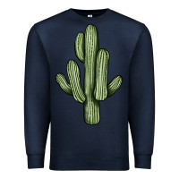 Navy cactus Premium Sweatshirt - JahusDesignShop