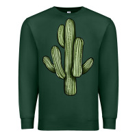 Sports Green cactus Premium Sweatshirt - JahusDesignShop