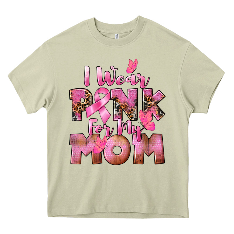 I Wear Pink For My Mom Heavy Core Tee by CowGirlArtShop | Teevron