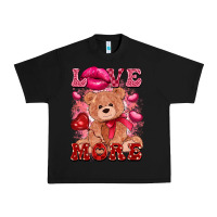 Black love more with toy bear Urban Heavy Tee - FaDigitalArtStudio