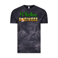 Cloud Black whiskey business Vintage Tee - FaDigitalArtStudio