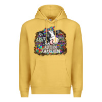 Antique Gold autism awareness2 Premium Hoodie - SublimationCraftShop