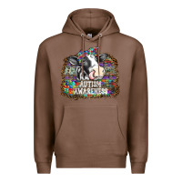 Chestnut autism awareness2 Premium Hoodie - SublimationCraftShop