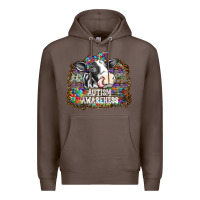 Coffee autism awareness2 Premium Hoodie - SublimationCraftShop